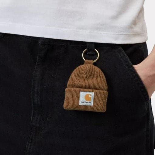 Portachiavi Carhartt Mini Watch Hat Hamilton Brown - 2