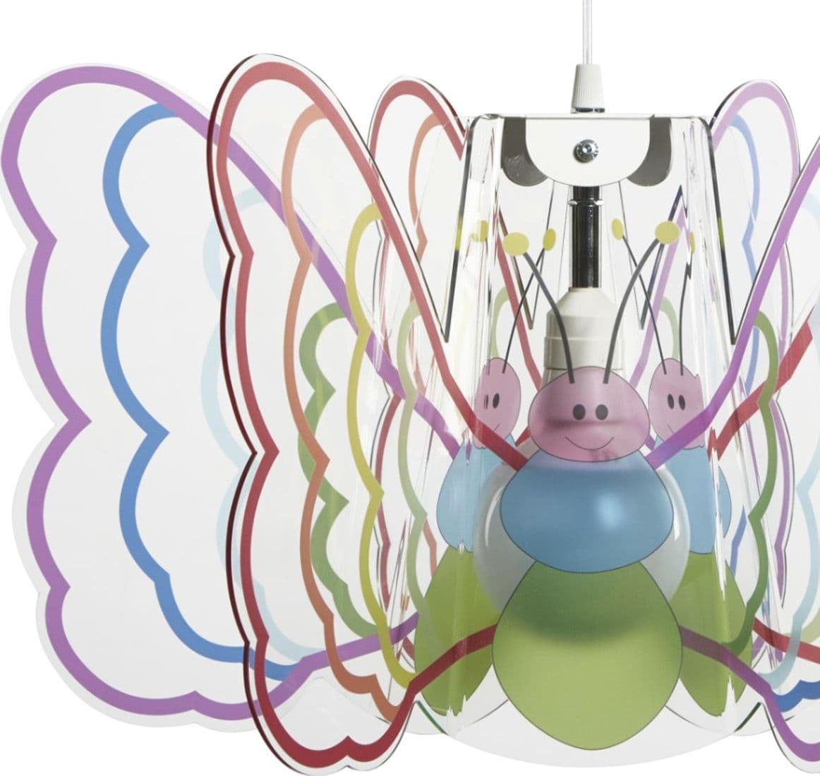 Lampadario moderno EMPORIUM BUTTERFLY CL1528 E27 LED metacrilato sospensione - 2