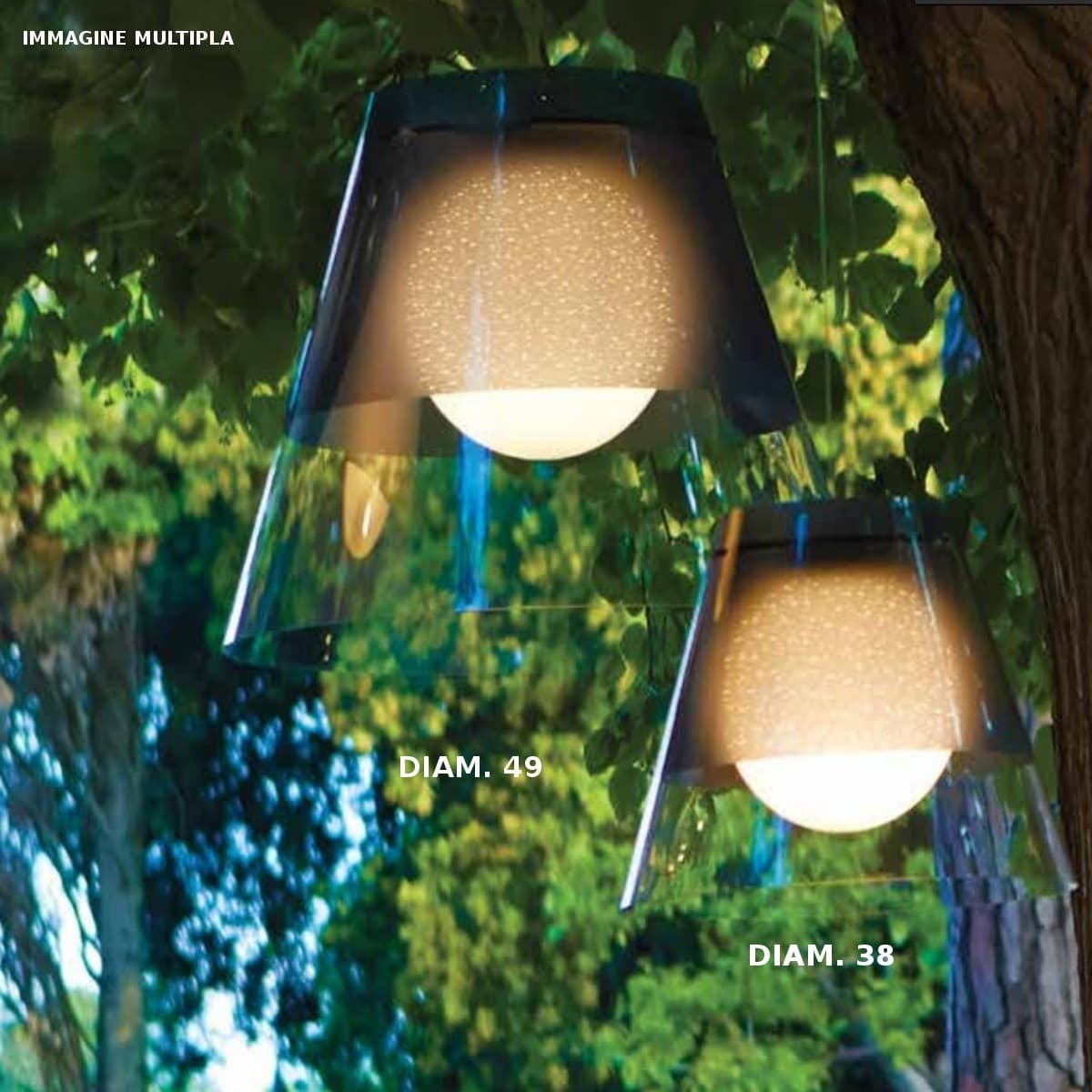 Lampadario classico EMPORIUM QUATTROSTAGIONI CL1556 CL1557 E27 LED metacrilato sospensione - 5