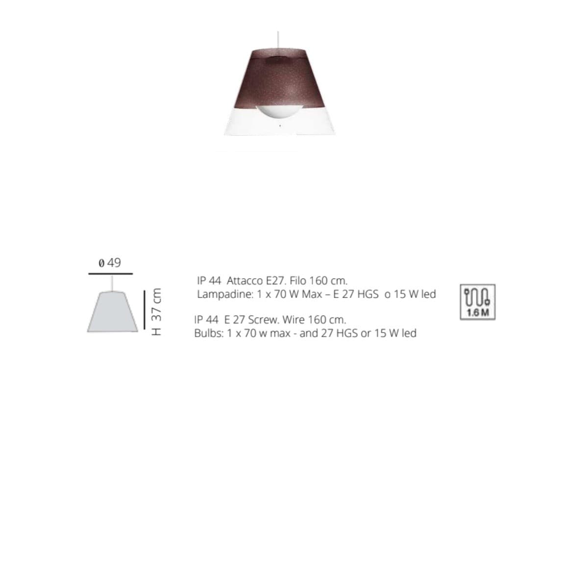 Lampadario classico EMPORIUM QUATTROSTAGIONI CL1556 CL1557 E27 LED metacrilato sospensione - 6