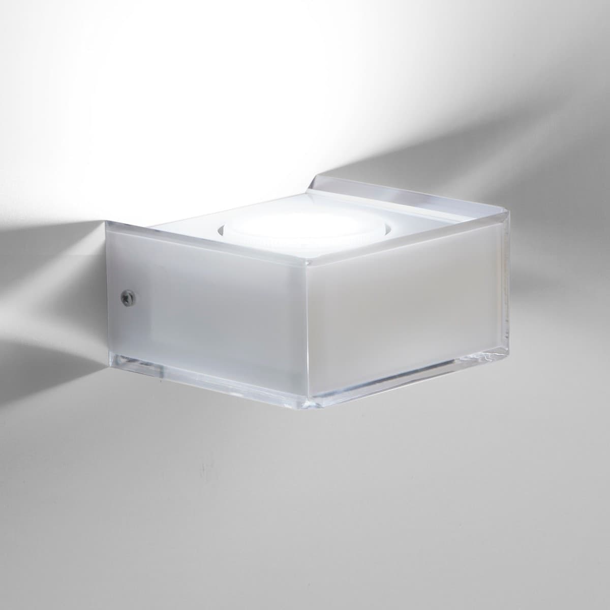 Applique moderno EMPORIUM DOMINO FAMILY CL577 10 GX53 LED mono-emissione metacrilato lampada parete - 2