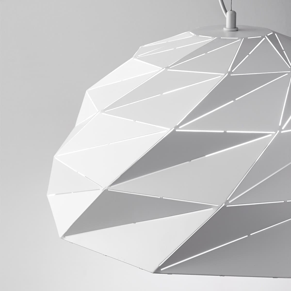 Lampadario moderno Perenz TILT 6624 B E27 LED sospensione metallo taglio laser - 5