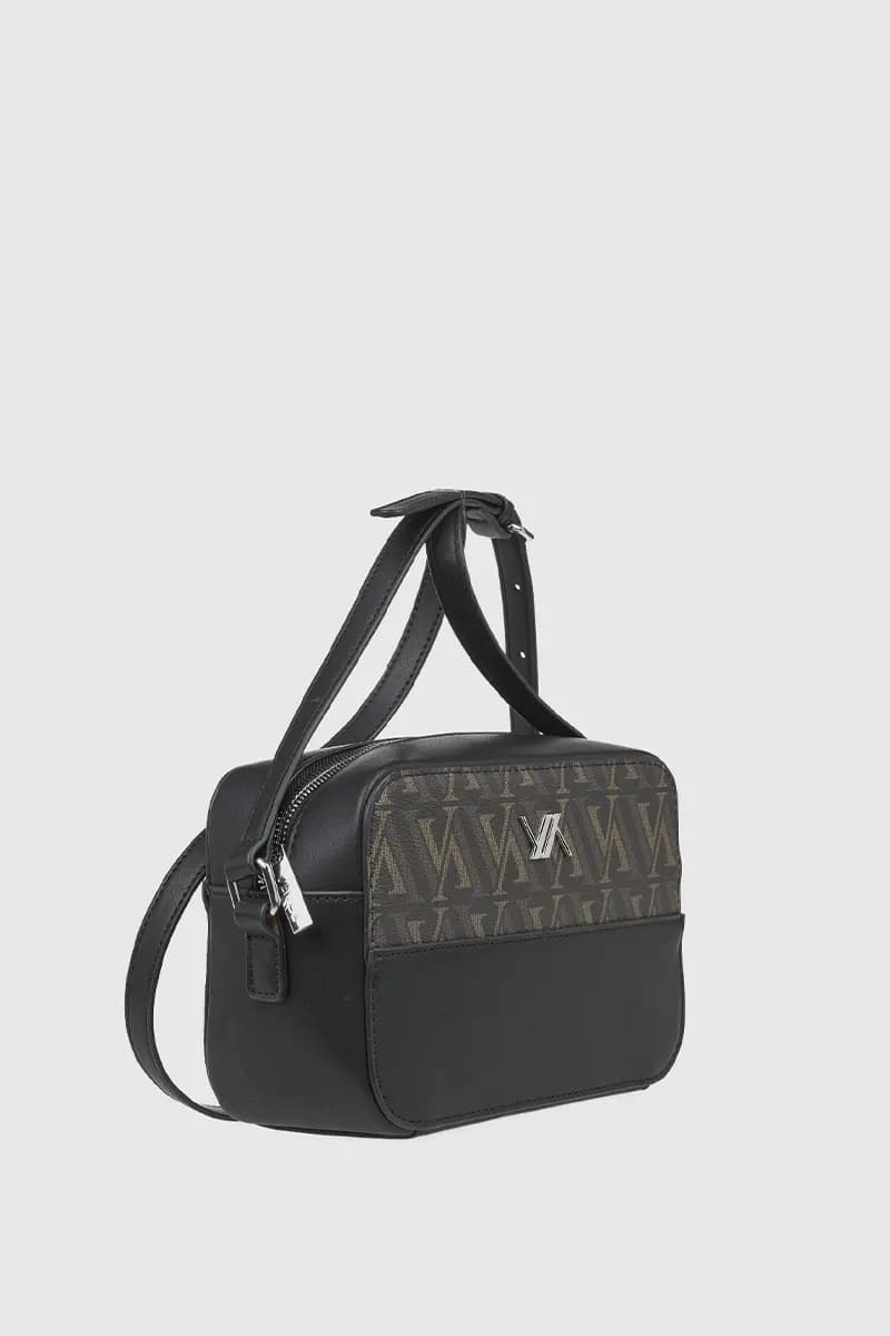 VERDE FASHION | Camera bag con stampa logo - 4
