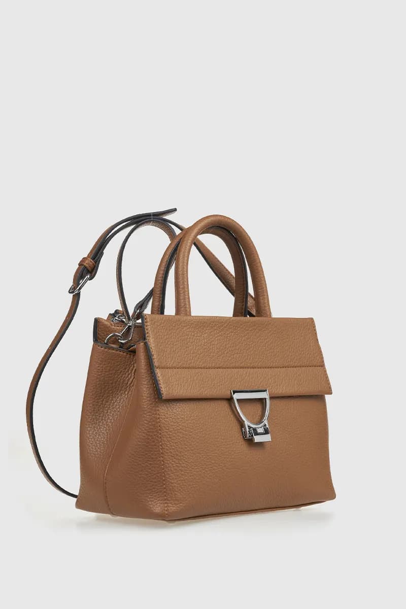 VERDE FASHION | Borsa mini tote dettaglio metallo - 12