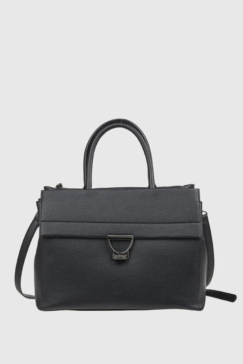 VERDE FASHION | Borsa tote dettaglio metallo - 15