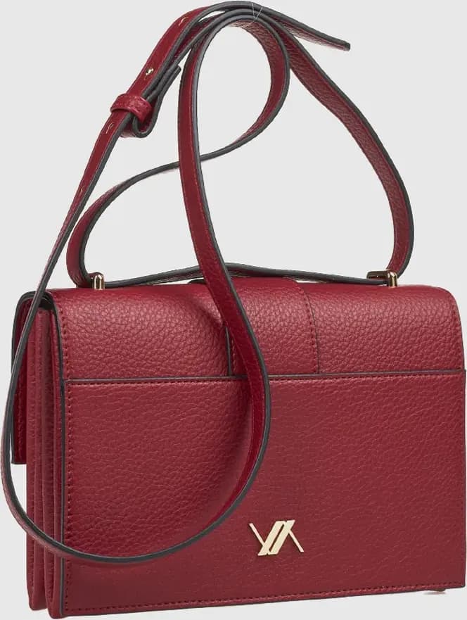 VERDE FASHION | Borsa a tracolla dettaglio metallo - 2