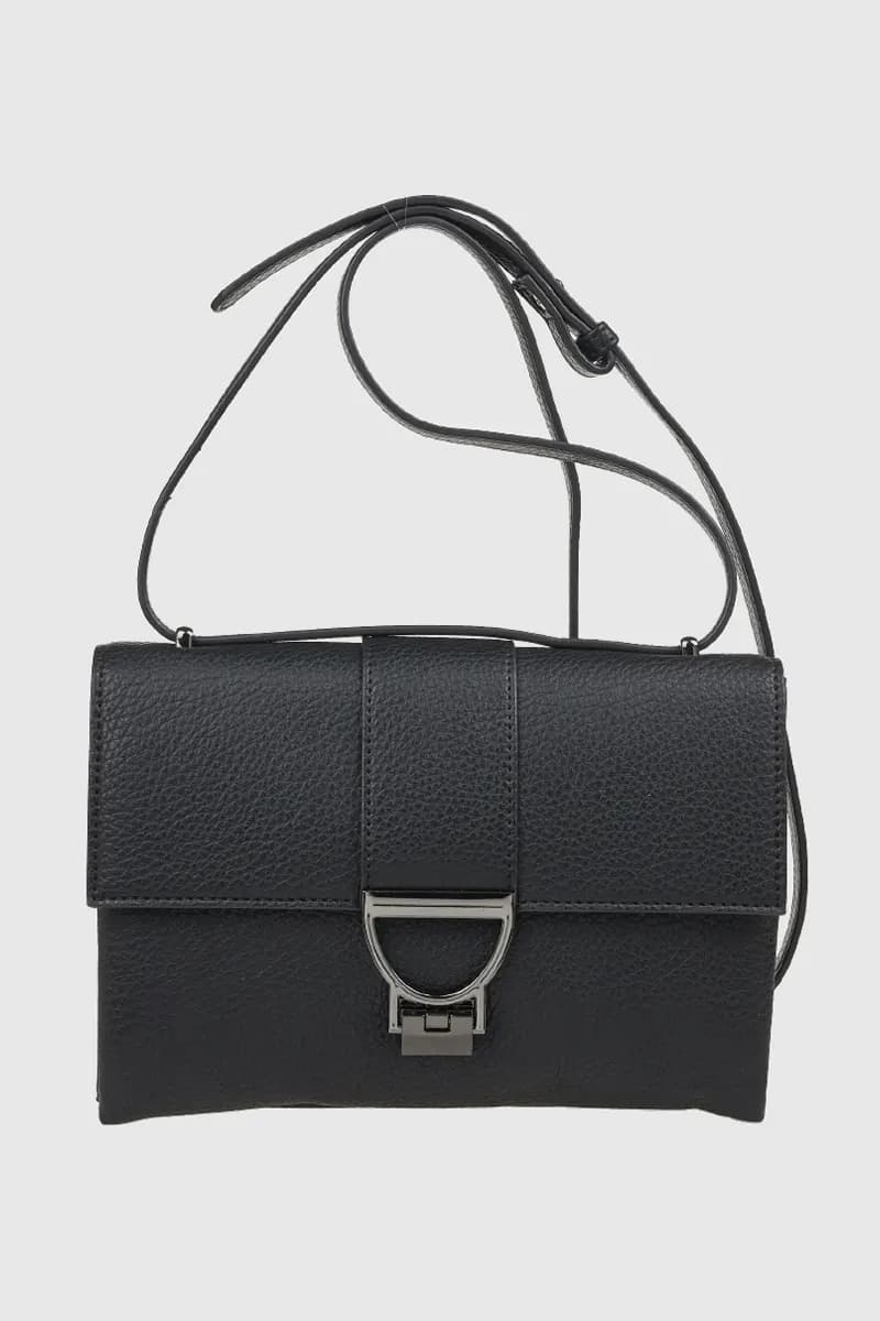 VERDE FASHION | Borsa a tracolla dettaglio metallo - 5