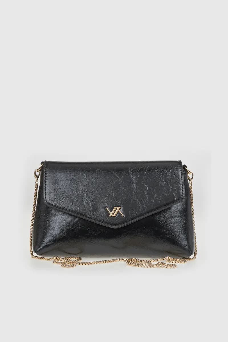 VERDE FASHION | Pochette in ecopelle verniciata - 10