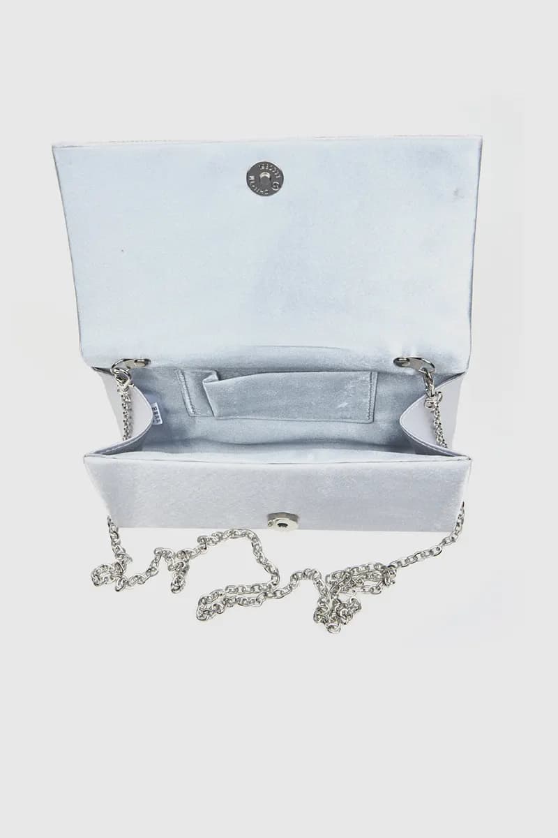 VERDE FASHION | Pochette con patta strass - 7