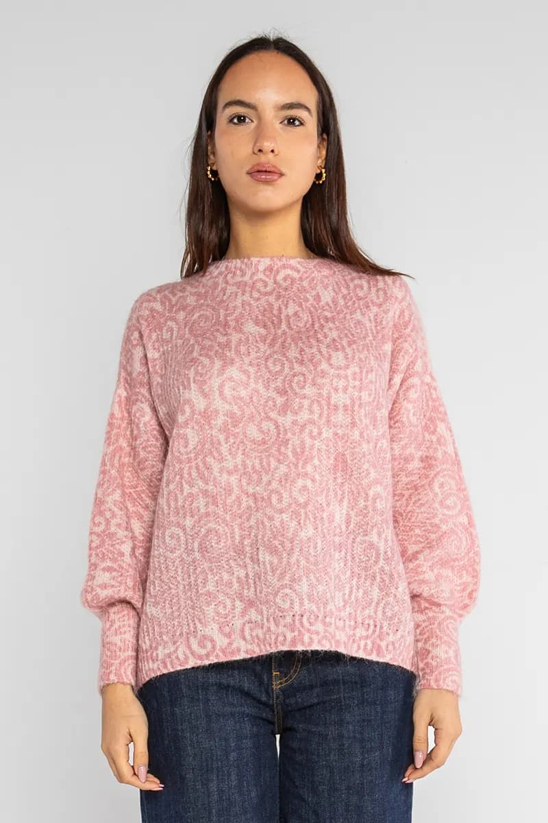 LOKITA | Maglia stampata misto mohair - 10