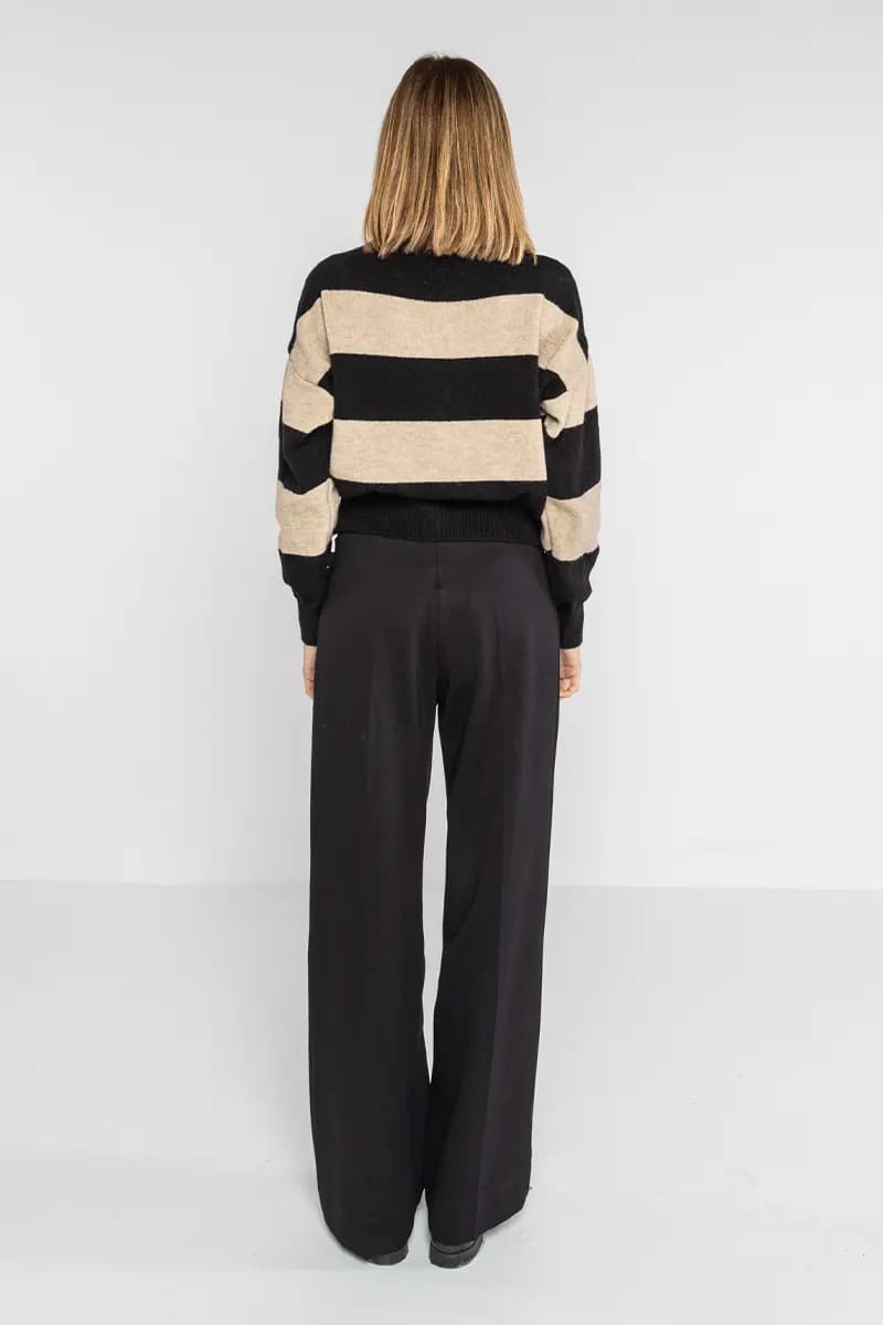 LOKITA | Pullover girocollo a righe - 6
