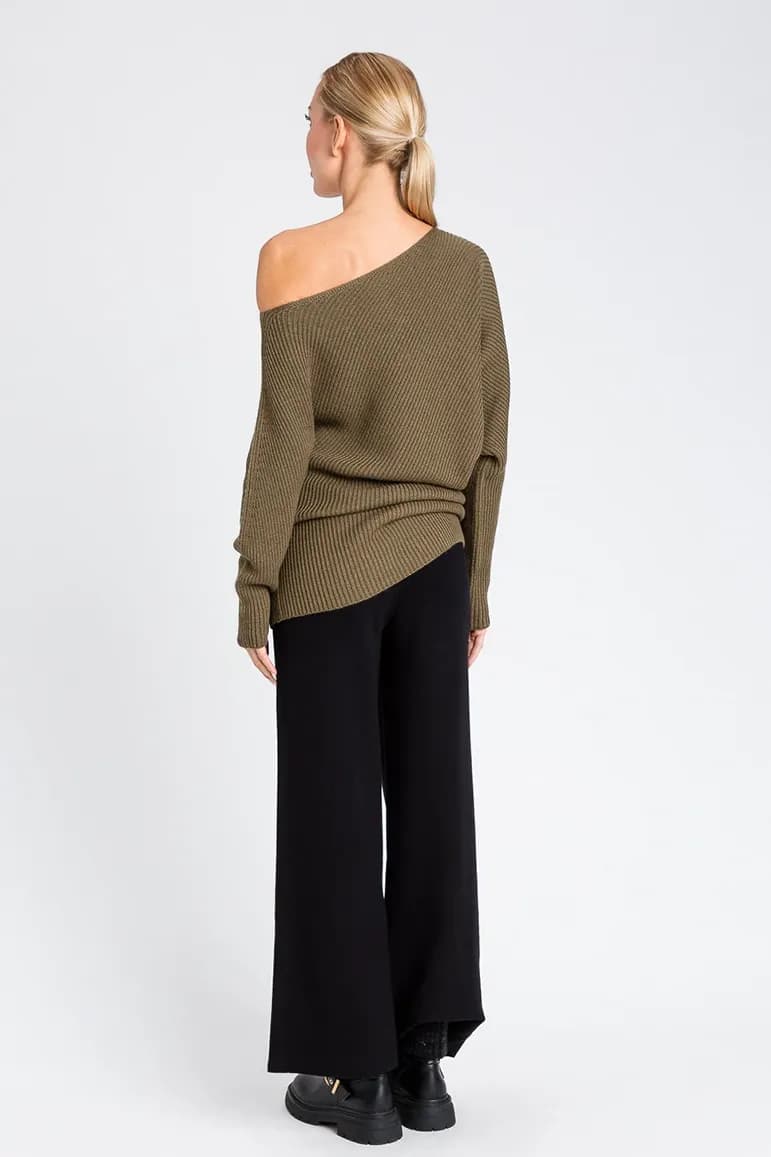 TWINSET | Maglia asimmetrica in misto lana - 2