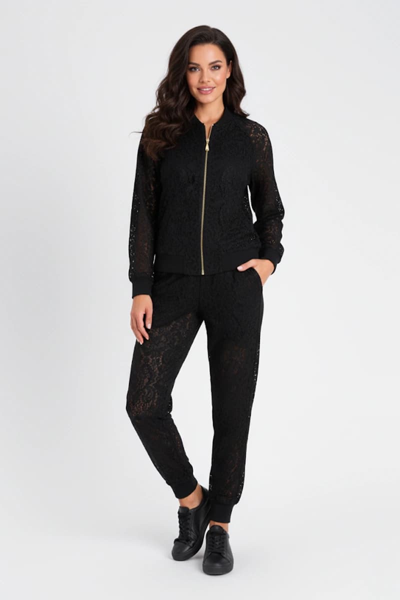 TWINSET | Felpa aperta in pizzo - 6