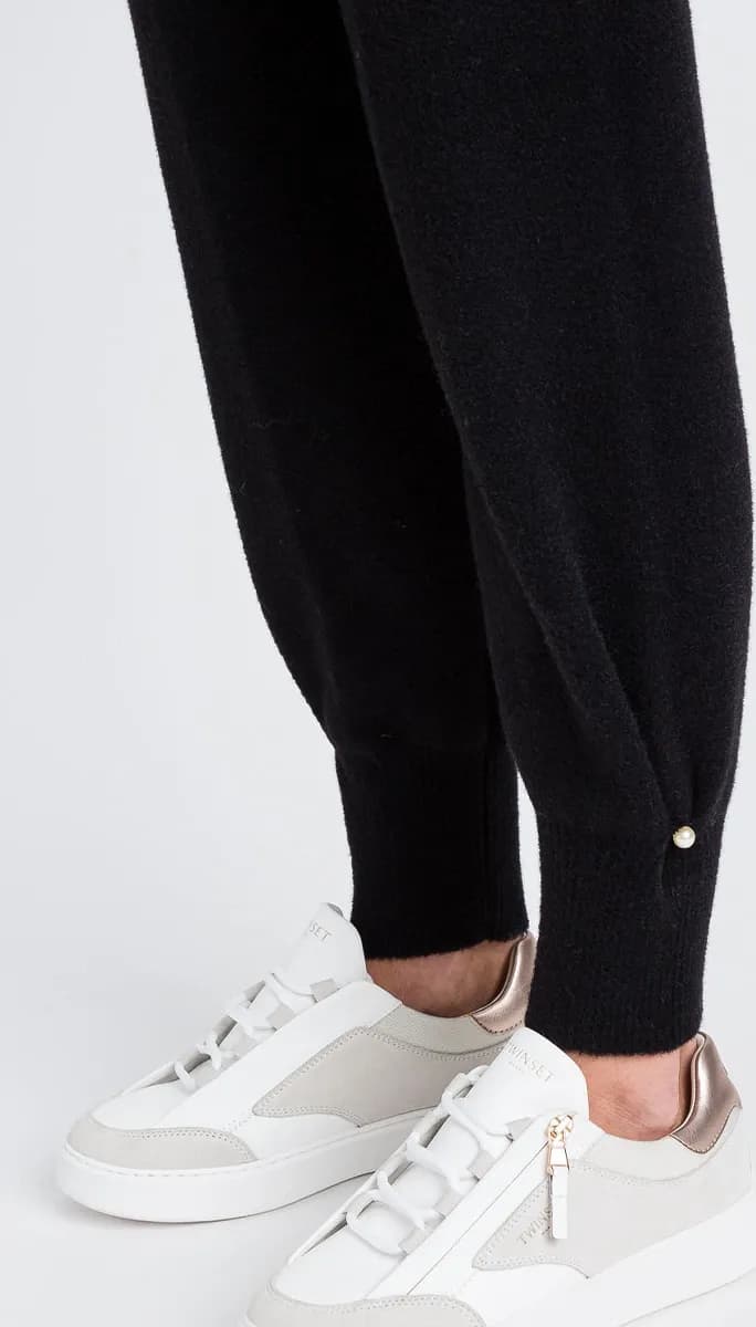 TWINSET | Pantalone in felpa con polsini - 3