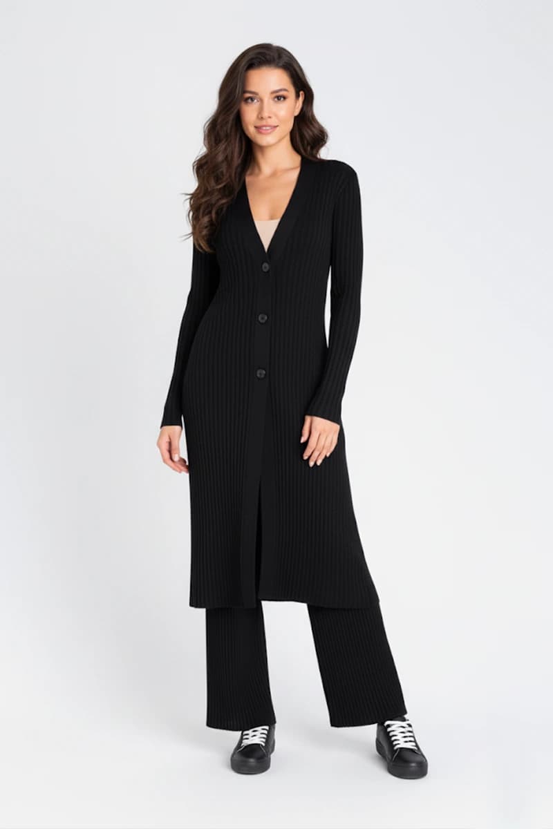 TWINSET | Pantalone palazzo in maglia - 6