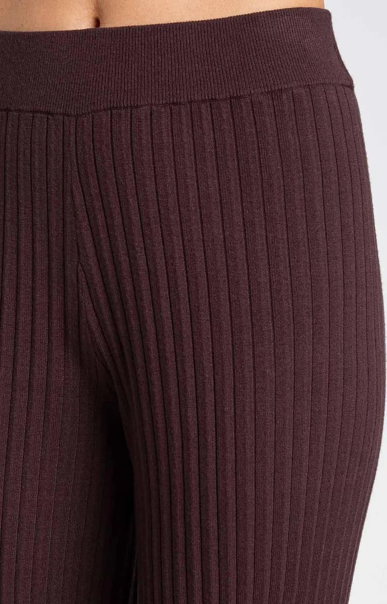 TWINSET | Pantalone palazzo in maglia - 3
