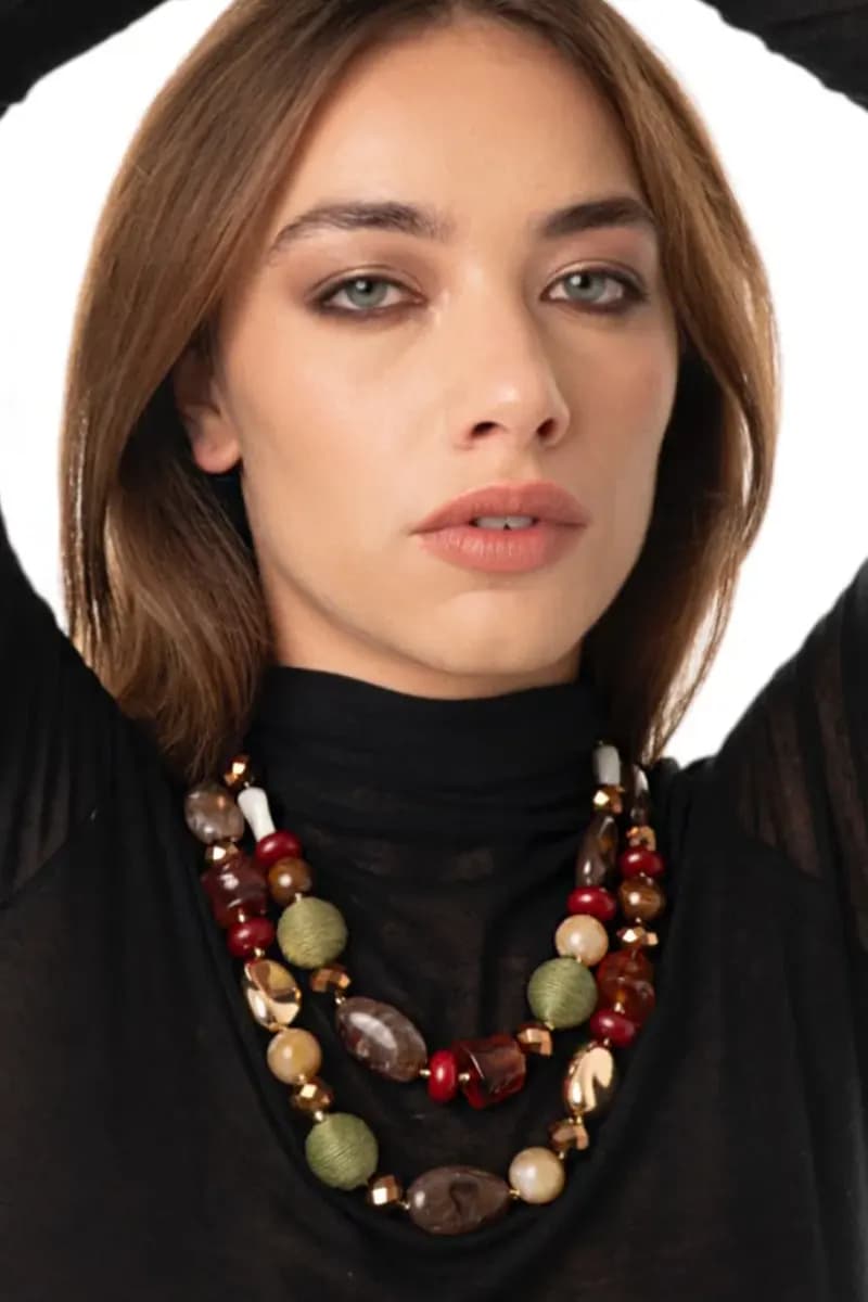 MYA ACCESSORIES | Collana girocollo a catena due fili - 4