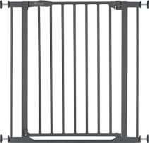 Cancelletto di sicurezza per porta / cancelletto per scale Clear Step 2 Hauck (75-80 cm) - Grigio scuro