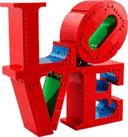 Lego Art 31214 - Love - 3