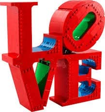 Lego Art 31214 - Love - 3
