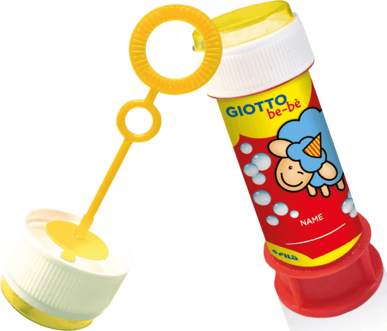 Giotto - Be-bè Party Gift - Confezione da 6 Tubetti Bolle di Sapone per Feste Divertenti e Creative (F472000) - 4