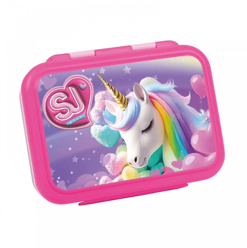 Seven - Portamerenda Sj Gang Boy and Girl - ml 850 base in acciaio - 4 fantasie - 3