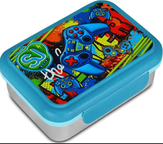 Seven - Portamerenda Sj Gang Boy and Girl - ml 850 base in acciaio - 4 fantasie - 7