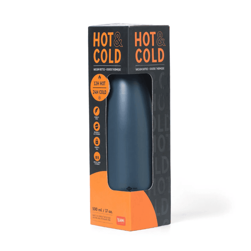 Legami - Bottiglia Termica 500 ml - Black - Hot & Cold (SSB0010) - 4