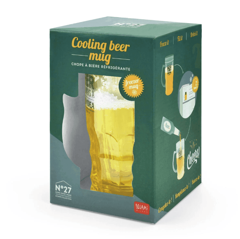Legami - Boccale di Birra Refrigerante Mai più birra calda (BMUG0001) - 4