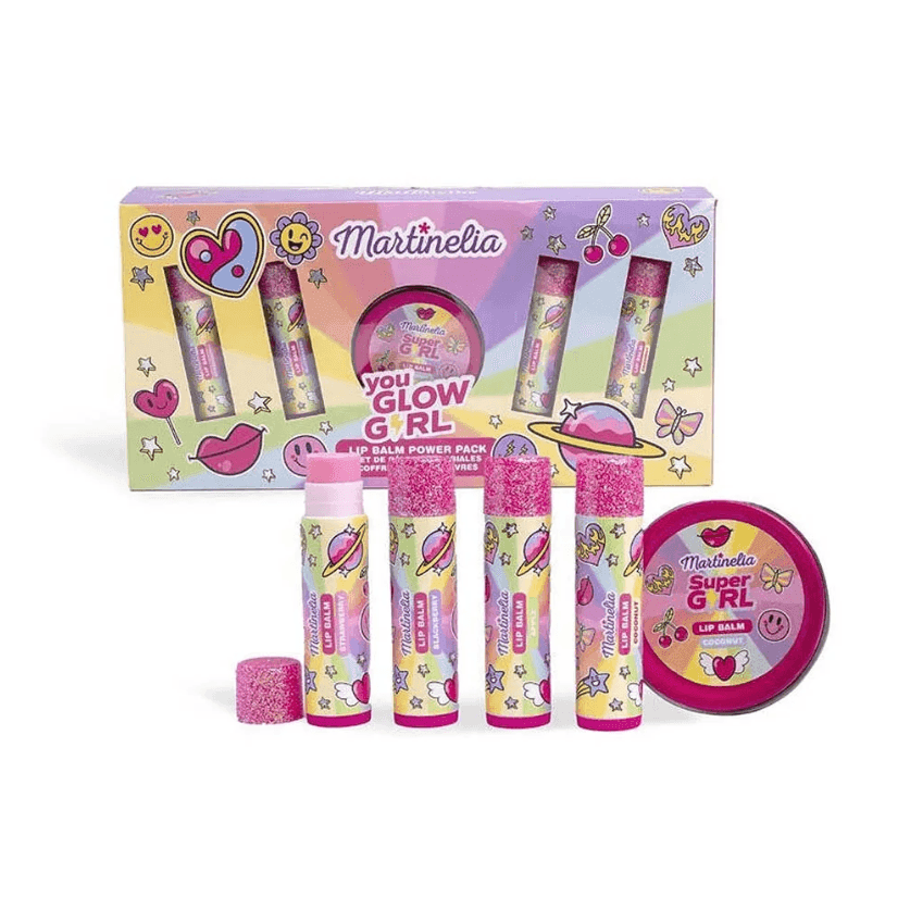 Martinelia - Beauty Set lucidalabbra Supergirl, 5 pezzi (85412)