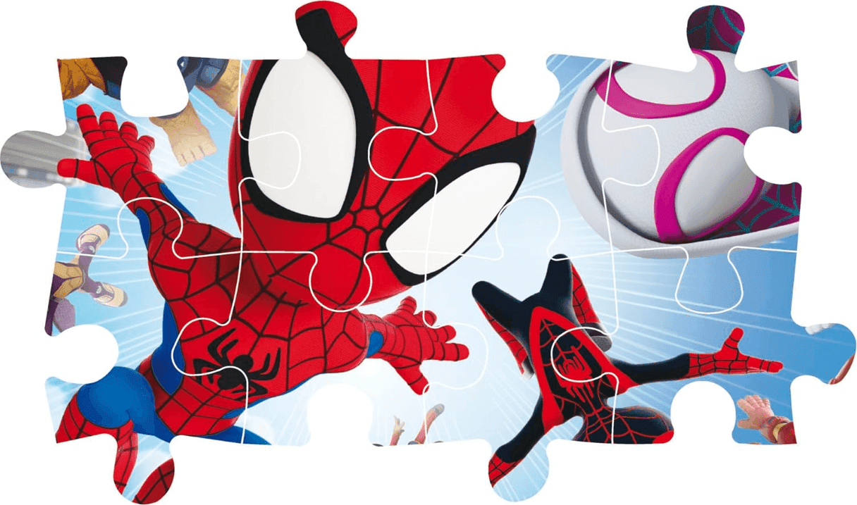 Clementoni - Puzzle per Bambini 104 Pezzi Supercolor con Supereroe Spidey 62x42 cm (+4 Anni) - 3