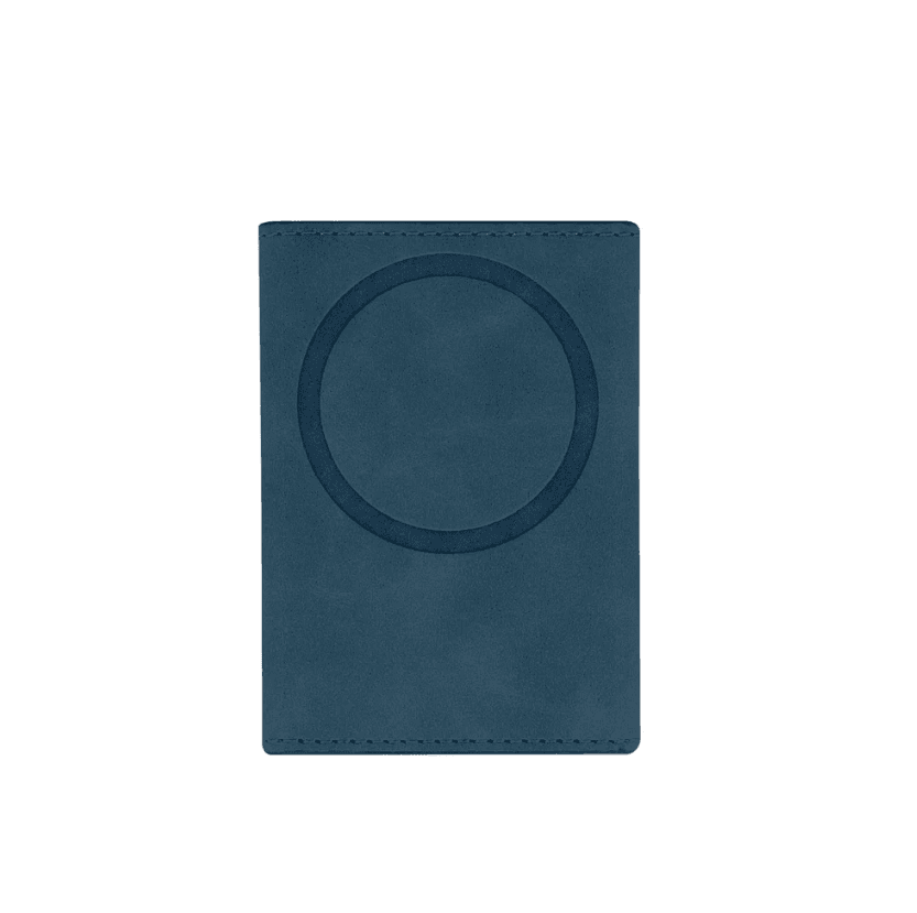 Etres - Portafoglio Easy Smart Icon si aggancia facilmente allo Smartphone - Blu (ET-ES002) - 5