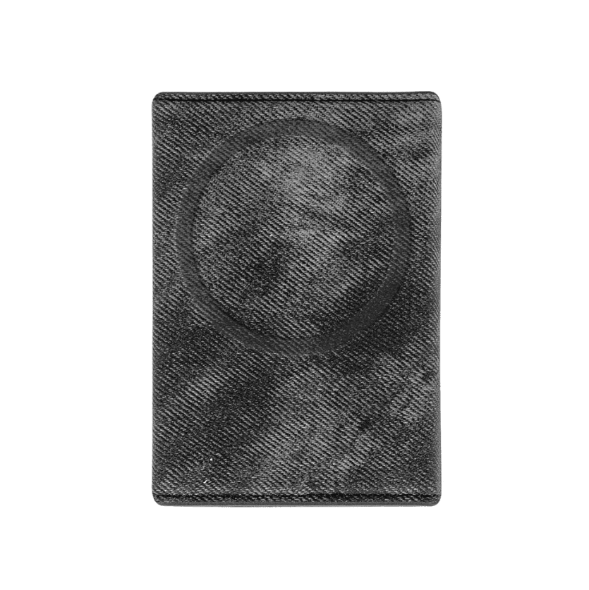 Etres - Portafoglio Smart Icon Jeans si aggancia facilmente allo Smartphone - Jeans Black (ET-CL020) - 3