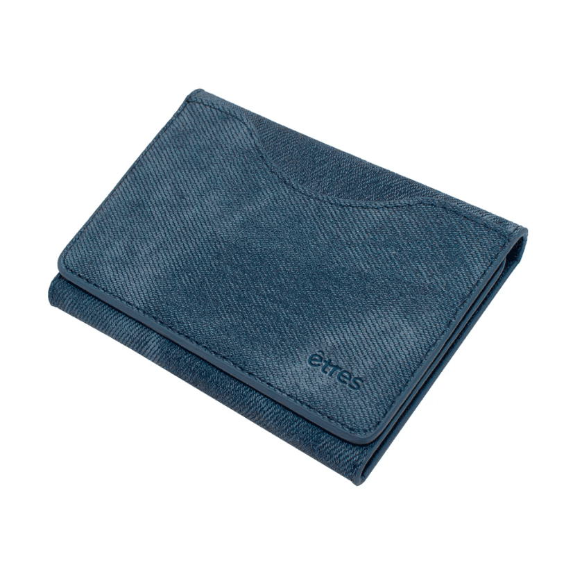 Etres - Portafoglio Smart Icon Jeans si aggancia facilmente allo Smartphone - Jeans Blue (ET-CL022) - 2