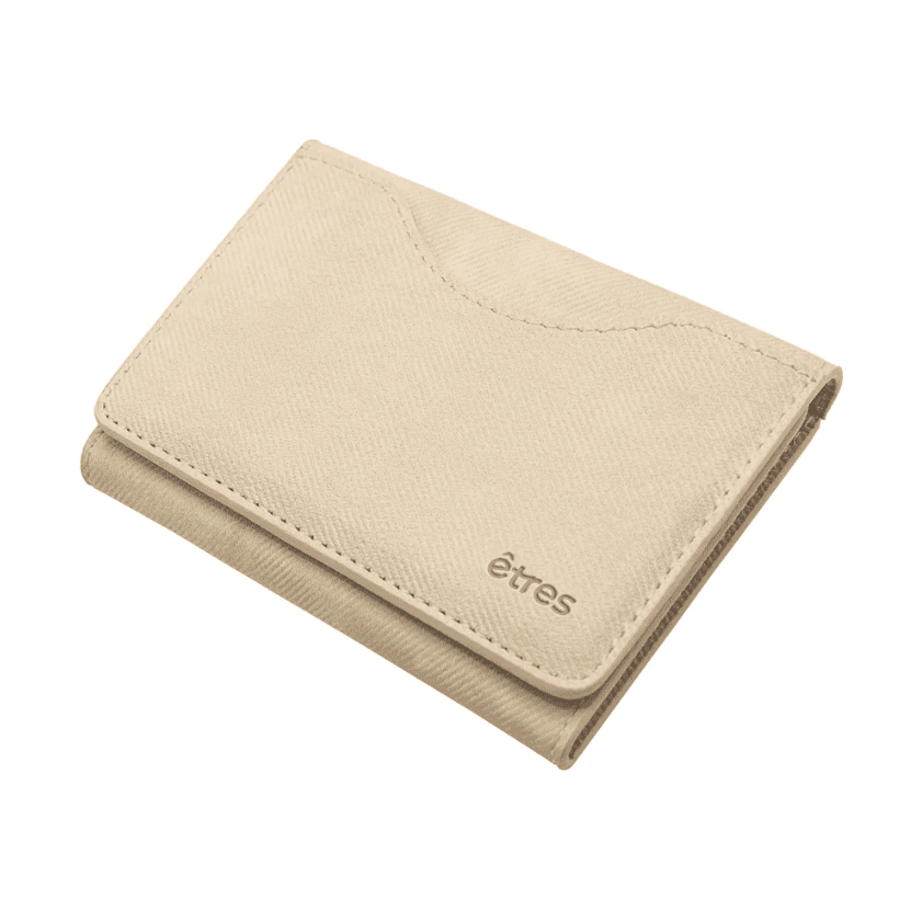 Etres - Portafoglio Smart Icon Jeans si aggancia facilmente allo Smartphone - Jeans White (ET-CL023) - 2