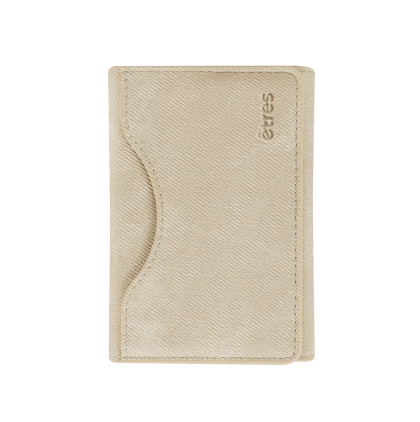 Etres - Portafoglio Smart Icon Jeans si aggancia facilmente allo Smartphone - Jeans White (ET-CL023) - 4