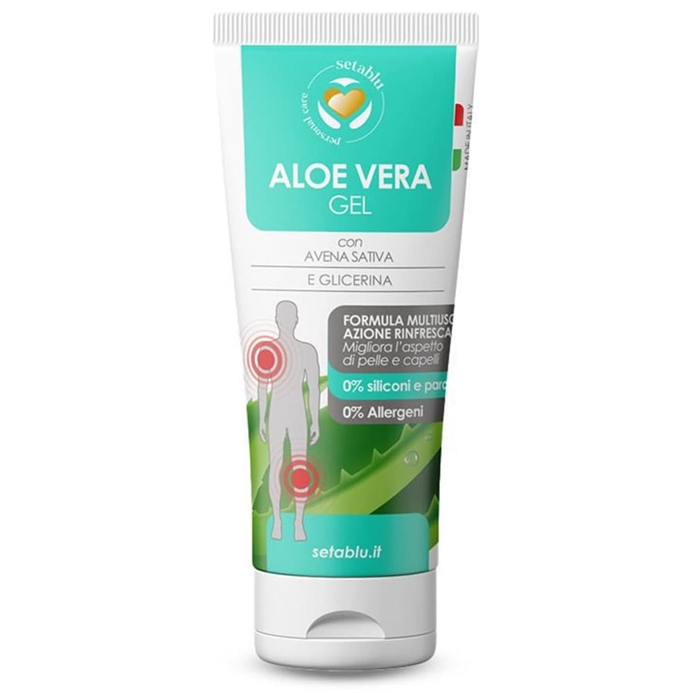 CREMA GEL ALOE VERA CORPO FORMULA MULTIUSO AZIONE RINFRESCANTE PELLE CAPELLI 100ML 025704