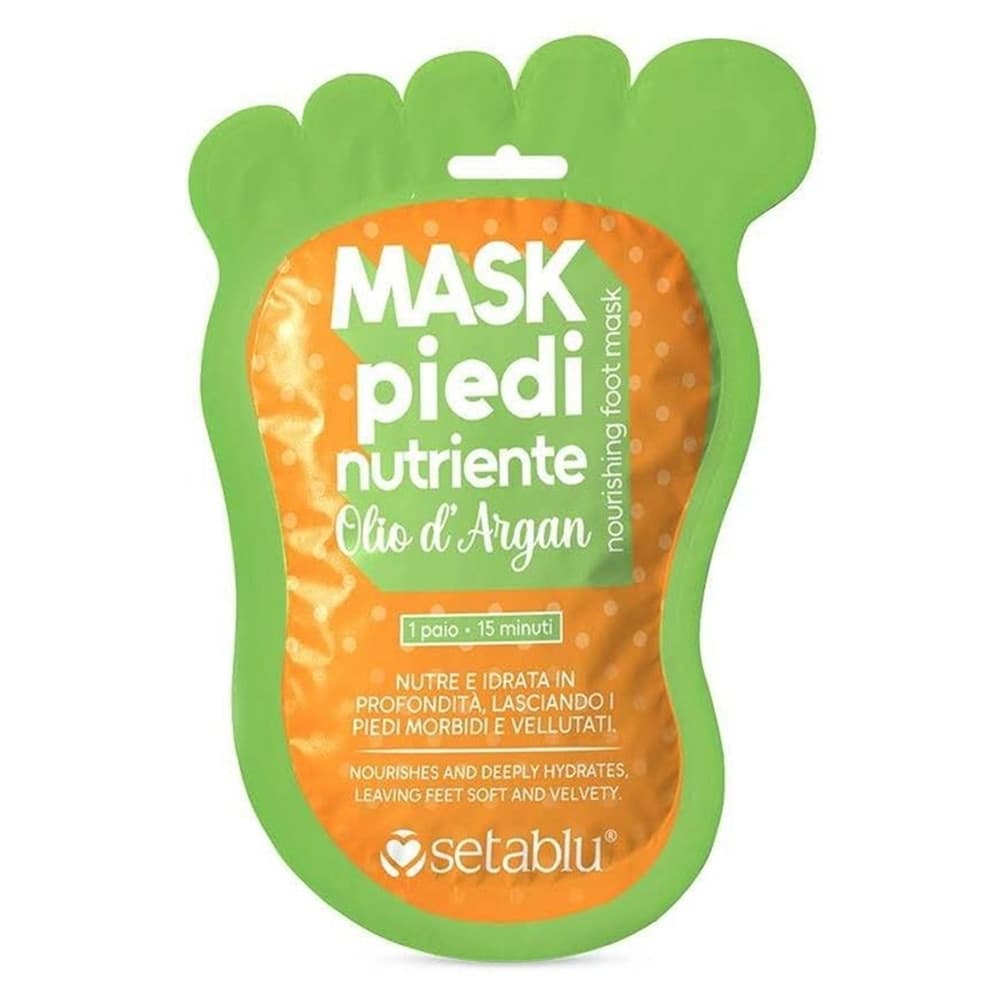 MASCHERA PIEDI NUTRIENTE OLIO D'ARGAN PER NUTRIRE IDRATARE IN PROFONDITA LA PELLE 408300 - 1