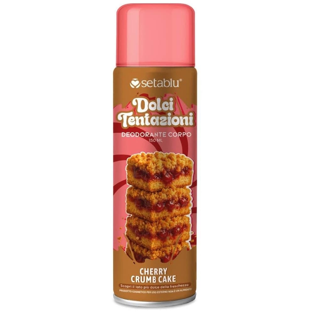 DEODORANTE CORPO SPRAY DA 150 ML FRAGRANZA CHERRY CRUMB CAKE FRUTTATA GOLOSA 626218A