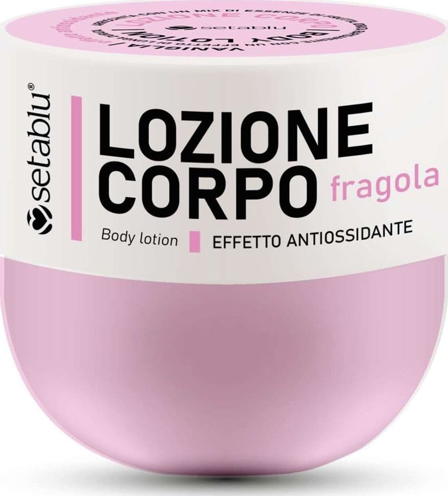 LOZIONE CORPO FRAGOLA EFFETTO ANTIOSSIDANTE 280ML FRAGRANZA DOLCE FRUTTATA VIVACE 034385