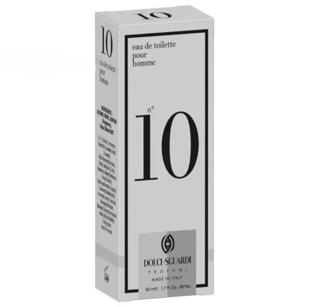 PROFUMO CORPO EAU DE TOILETTE PER UOMO N°10 DA 50 ML FRAGRANZA FOUGÈRE AGRUMATO 005632 - 2
