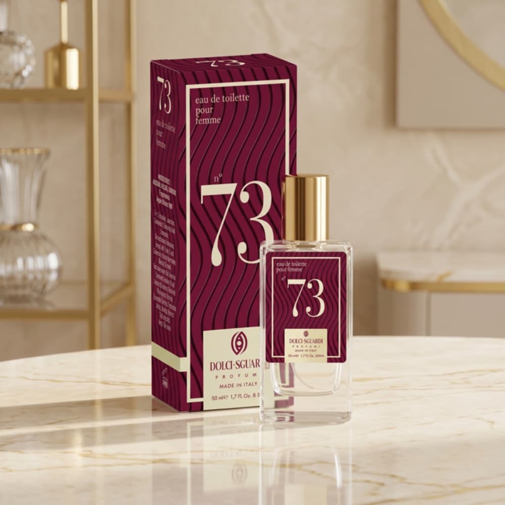 PROFUMO CORPO EAU DE TOILETTE DA DONNA N°73 DA 50ML FRAGRANZA SENSUALE MISTERIOSA 006035 - 2