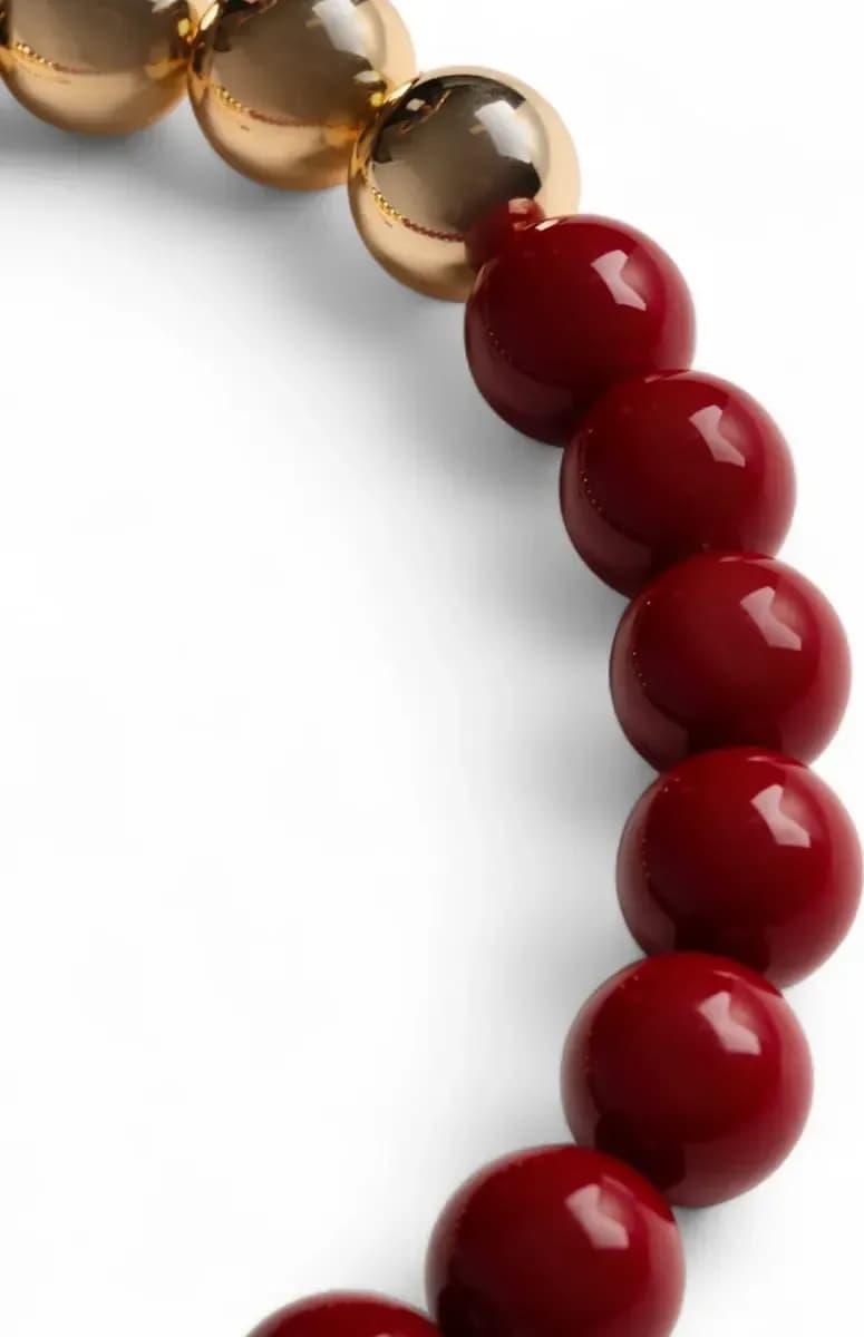 MYA ACCESSORIES | Collana girocollo con sfere - 3
