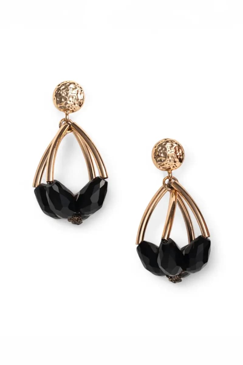 MYA ACCESSORIES | Orecchini pendenti in metallo a goccia - 2