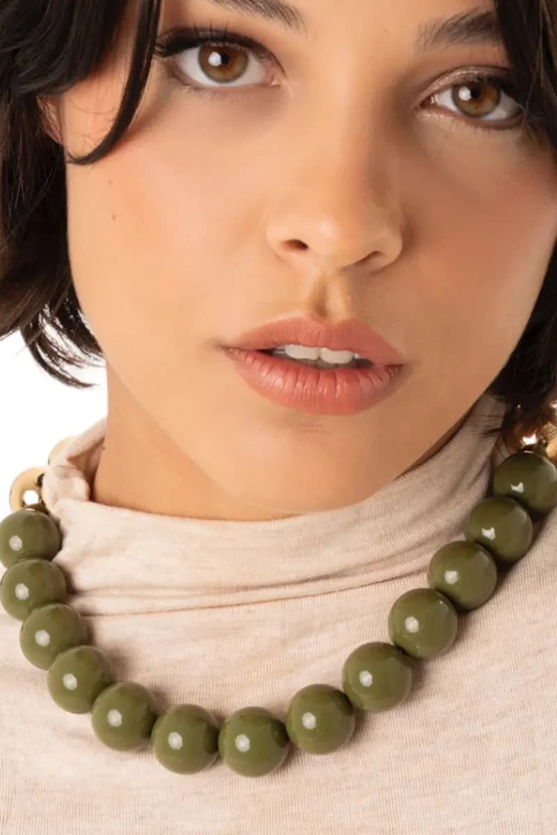MYA ACCESSORIES | Collana girocollo con sfere - 5