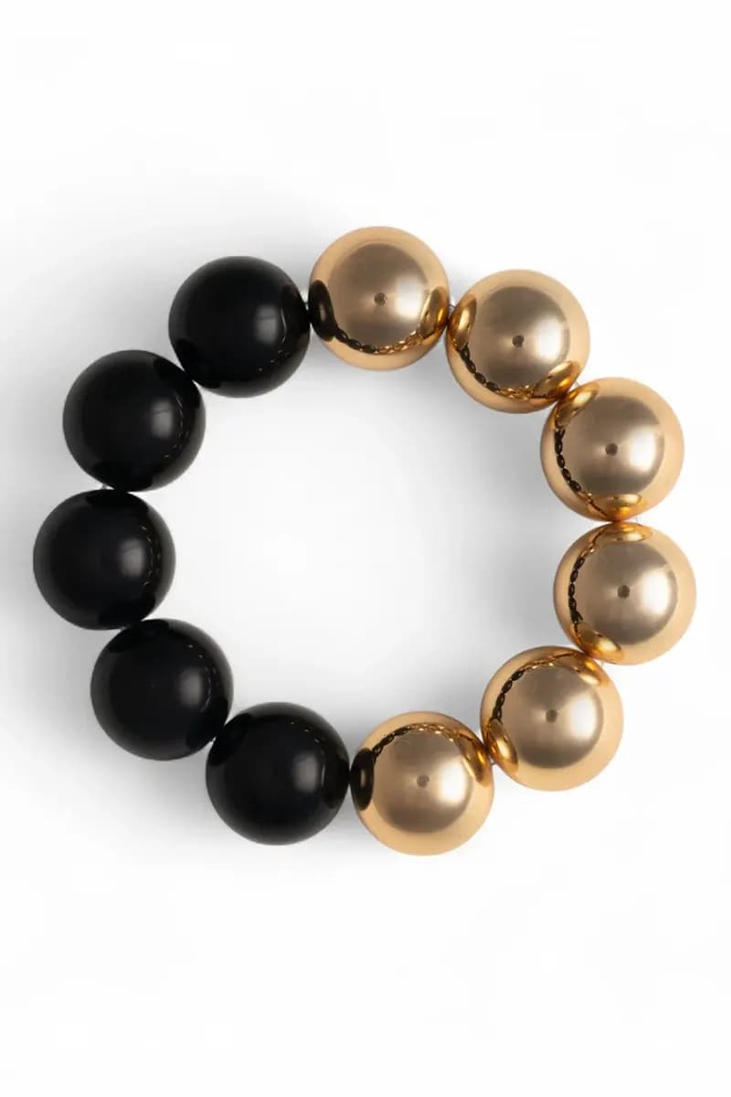 MYA ACCESSORIES | Bracciale elastico con sfere - 2