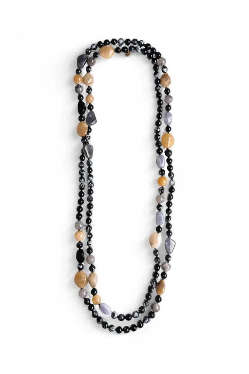 MYA ACCESSORIES | Collana lunga con pietre in acrilico - 2