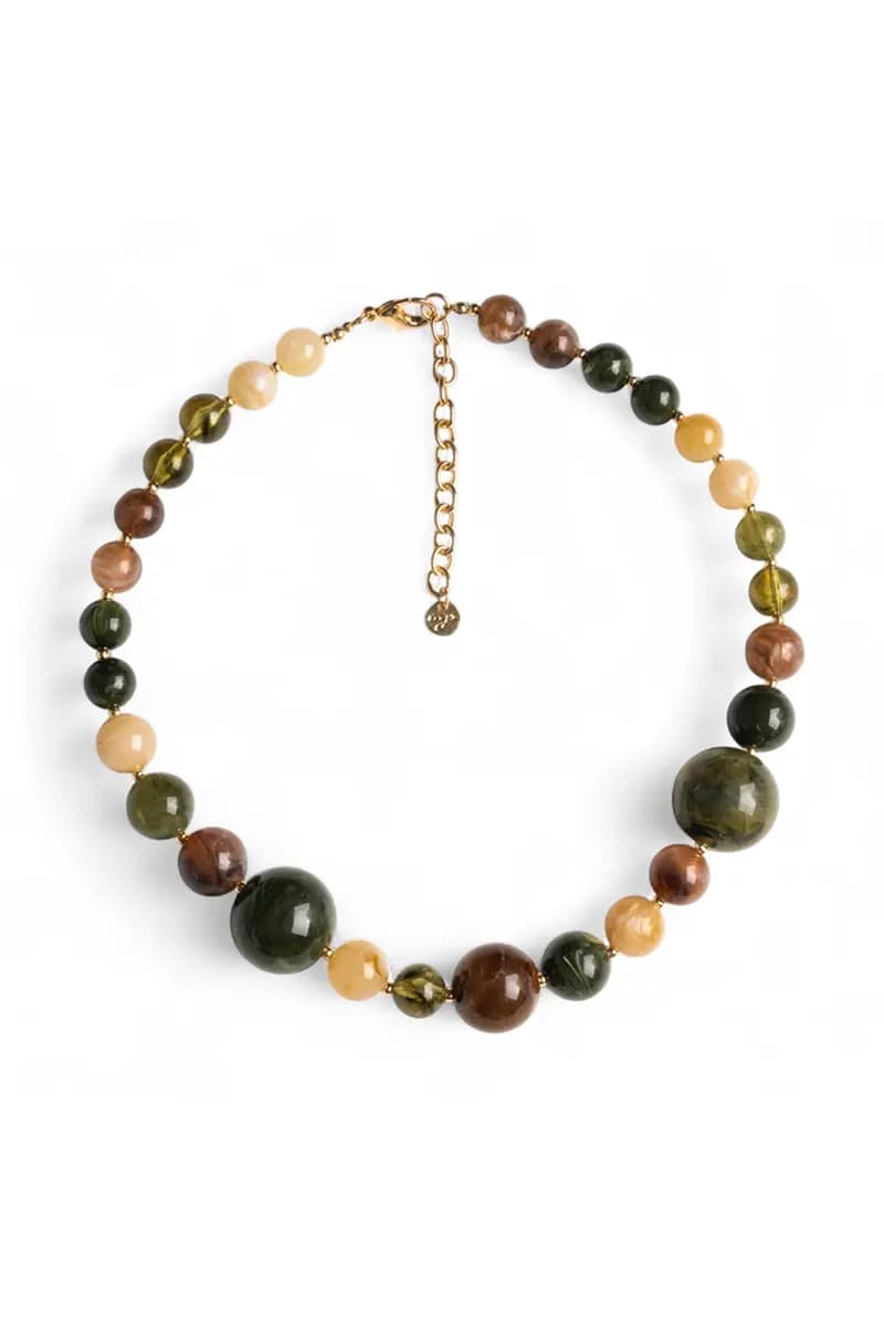 MYA ACCESSORIES | Collana girocollo con sfere in acrilico - 2