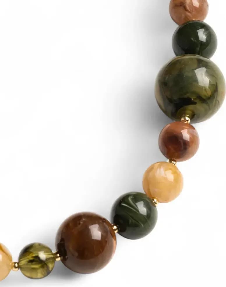 MYA ACCESSORIES | Collana girocollo con sfere in acrilico - 3