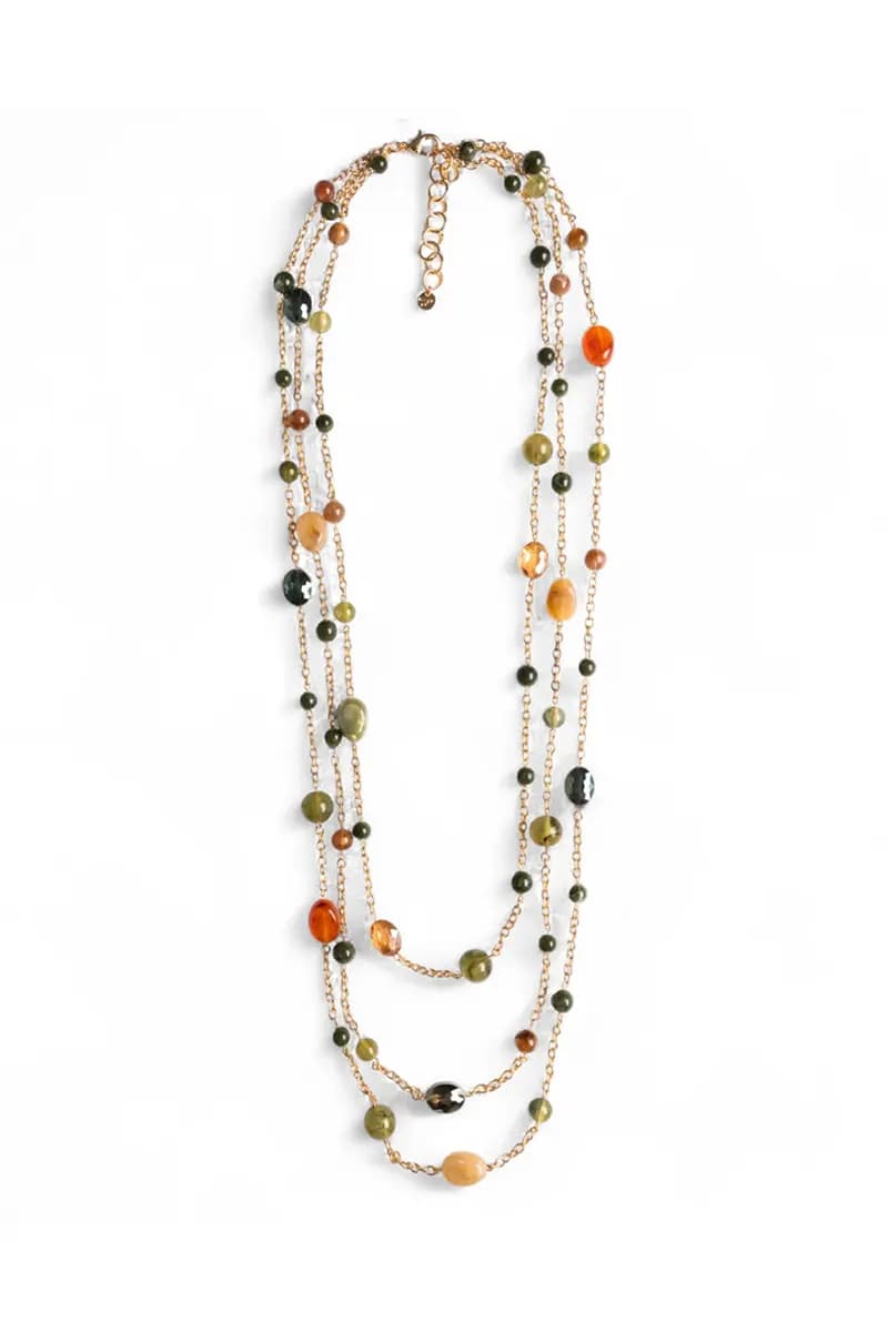 MYA ACCESSORIES | Collana lunga con pietre in acrilico - 2